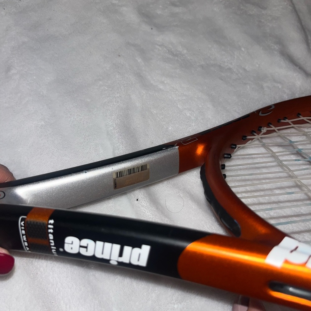 Prince Orange Tennis Racket - Picture 2 of 8